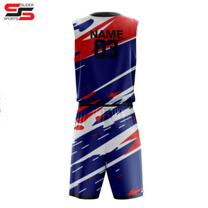 Fabricación de ropa deportiva de alta calidad, uniforme de baloncesto de secado rápido para hombres, uniforme de baloncesto para hombres totalmente personalizado - Product Image 2
