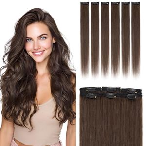 Extensions de cheveux humains pré-collées NASA HAIR Remy, teintes, à cuticules alignées, avec pointe plate - Product Image 1