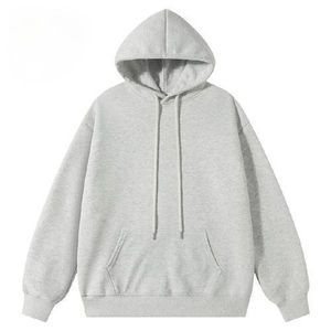 Sweat à capuche 100% coton décontracté surdimensionné solide pull tricoté pour hommes sweats à capuche et sweat-shirts meilleure qualité supérieure pour hommes - Product Image 4