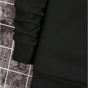 Sudaderas con capucha para mujer, sudadera con hombros caídos, ropa informal bordada transpirable, estilo Otoño Invierno, Fabricante Mayorista - Product Image 4