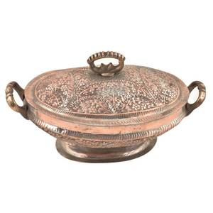 Bol à riz en cuivre massif grande taille dernier design bol à riz en cuivre de haute qualité et vaisselle à vendre - Product Image 6