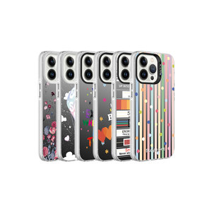Étui de protection rigide en plastique de luxe à motifs SENK Silver Series pour iPhone 13 Pro – Vente en gros B2B de coques de téléphone portable - Product Image 2