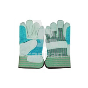 Guantes de seguridad de construcción de cuero de protección personalizada profesional de alta calidad 10in - Product Image 3