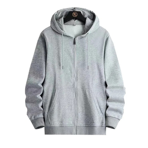 Sweat-shirts à capuche pour hommes de haute qualité 100% coton 340g écologiques, imprimés en relief, design personnalisé, chauds pour l'hiver, vente en gros - Product Image 1