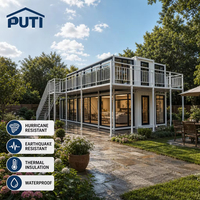 Maison conteneur extensible de luxe à double étage de 40 pieds pour climats froids et chauds – Disponible dès maintenant