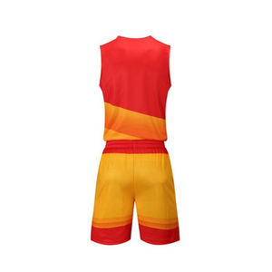 Uniforme de basket-ball pour hommes de haute qualité, 100% polyester, respirant, anti-humidité, léger, séchage rapide, impression de logo personnalisée - Product Image 3