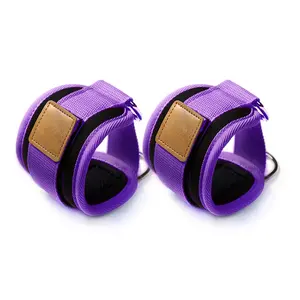 Sangles de cheville pour entraînement de force et fitness, compatibles avec les machines à câbles / Sangles de cheville à faible MOQ - Product Image 2