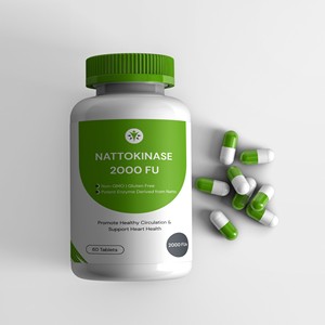 Etiquetas Personalizadas Nattokinase Tabletas - Product Image 3