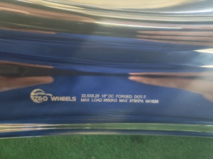 Brand New 22.5 Inch European Forged Aluminum Wheel Rims Wholesale Truck Wheels for <strong>Tractor</strong> Trucks <strong>Trailers</strong> <strong>Tyre</strong> Size 11R22.5 - Product Image 6