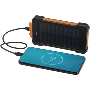Banque d'alimentation solaire écologique 5000 mAh pour le camping et la randonnée - Product Image 3