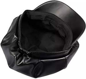 Kivotech, diseño único, alta calidad, hombres y mujeres, informal, para exteriores, gorras de cuero, gorras ajustables con logotipo personalizado - Product Image 5