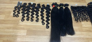 Vietglobal, venta al por mayor, 100% paquetes de cabello camboyano no Remy, cabello humano virgen sin procesar de proveedor de cabello crudo de Vietnam - Product Image 6