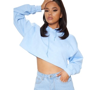 Yoga Gym Fitness entraînement sweats à capuche à manches longues ensembles crop top pour femmes - Product Image 2