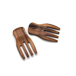 Cuchara para servir ensalada de frutas y verduras de madera, venta al por mayor, precio directo de fábrica, aspecto elegante, artículo de decoración de mesa - Product Image 4