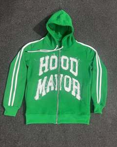Sudaderas Casuales de Invierno para Hombre, Color Sólido, 100% Algodón, Corte Regular, con Bolsillo, Ropa de Moda - Product Image 2