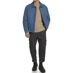 Blouson Bomber matelassé en coton écologique personnalisé pour homme, grande taille, hiver, imperméable, respirant, fermeture éclair - Product Image 6