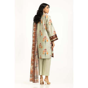IUSTKSD-1173 Traje de Satén Estampado Jacquard de 3 Piezas - Product Image 3
