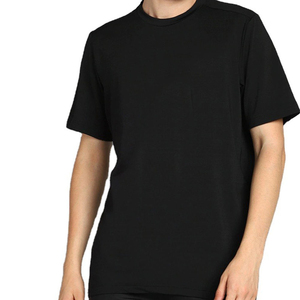 เสื้อยืดแขนสั้นผู้ชาย ผ้าฝ้ายถัก 100% แบบเรียบง่าย สวมใส่สบาย ระบายอากาศได้ดี แห้งเร็ว มีไซส์ใหญ่ รับสกรีนโลโก้ ขายส่ง คุณภาพพรีเมียม - Product Image 1