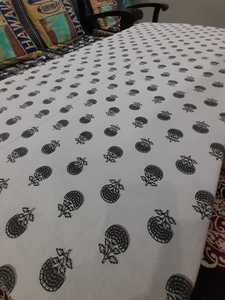 Mantel de algodón con estampado de bloques de diseño Floral exquisito indio, bodas, fiestas, banquetes, fabricante, mantel de cena impreso - Product Image 5