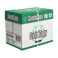 Qualité supérieure SvetoCopy A4 copie papier 80 GSM meilleur prix acheter maintenant 100% pâte de bois expédition rapide depuis l'Ukraine en stock à vendre