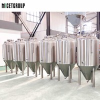 Kit de brassage complet 500L équipement de fabrication de bière réservoirs de fermentation système de brassage Micet Craft Beer Equipment