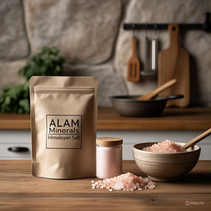 Sal del Himalaya Rosa orgánica acreditada por HACCPA, granos finos y gruesos, embalaje personalizado, fuente rica de minerales y vitaminas complejas - Product Image 5