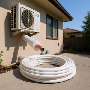 Rollo de 20 m de Tubería de Cobre Aislada y Recubierta de 1/4 para Aire Acondicionado - Product Image 3