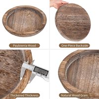 Plateau décoratif en cuivre doré pour bougies, style rustique, pour bougies chauffe-plat et bougies piliers, pour Noël et mariages, par NJ Haryana