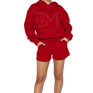 Ensemble de sweat à capuche pour femmes de haute qualité élégant nouveau Design pour l'hiver couleur unie sweats à capuche décontractés en gros - Product Image 4