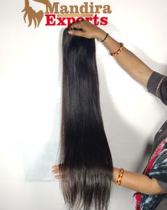 100% ต่อผมมนุษย์ผมธรรมชาติแบบไม่ผ่านกระบวนการผมชาวอินเดียแบบไม่ผ่านกระบวนการ - Product Image 6