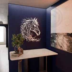 Espejo de mosaico de plata redondo moderno, diseño personalizable para uso decorativo - Product Image 6