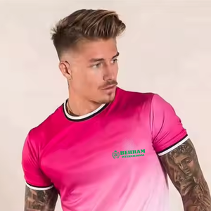 เสื้อยืดผู้ชายคุณภาพดีสั่งทำพิเศษ ผ้าฝ้าย 100% ซักแล้ว ทรงโอเวอร์ไซส์ ใส่สบาย เป็นมิตรต่อสิ่งแวดล้อม ไม่เป็นขุย เนื้อผ้าหนา - Product Image 3