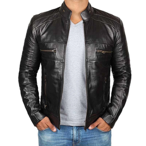 Nouvelle conception confortable, veste en cuir pour homme, best-seller, nouvelle conception en cuir PU pour l'hiver, veste d'hiver pour homme - Product Image 1