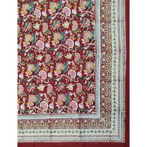 Parure de lit double king-size en percale de coton à motif floral classique, 100 % coton, 3 pièces, pour un usage domestique confortable - Product Image 2