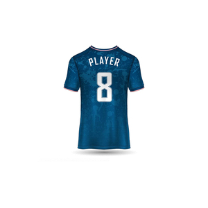 Camiseta de fútbol Camiseta de equipo de fútbol Camiseta de fútbol ajustada Camiseta de fútbol Transpirable Logotipo y diseño personalizados de alta calidad OEM - Product Image 2