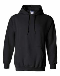 Sweat-shirt à capuche unisexe en coton épais, coupe classique, personnalisable, écologique, fournisseur d'usine OEM, pull/sweat-shirt uni pour l'hiver, vente en gros - Product Image 2