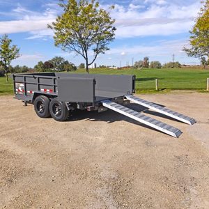 Premium 82x14x4k Contractor Dump Trailer Powerful Hydraulic System for Farm Use High Strength Long Fast Delivery Wholesale Price - Product Image 3