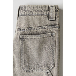 Wholesale New Fashion Denim <b>Men's</b> <b>Jean</b> Shorts Washed Mid <b>Waist</b> Denim Shorts Customized Design Shorts OEM Serviced - Product Image 2