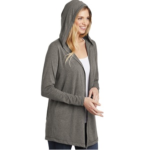 Cárdigan de Cachemira de punto de lana de talla grande, sudaderas con capucha, prendas de vestir exteriores transpirables, sudaderas con capucha deportivas de felpa francesa cálida para invierno - Product Image 2