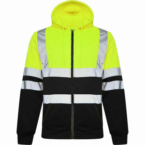 Veste de sécurité réfléchissante à haute visibilité personnalisable pour hommes Durable souple pour coquille à manches longues vêtements de travail Support OEM personnalisé - Product Image 6