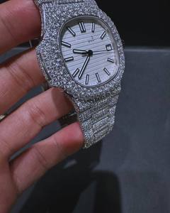 นาฬิกาฮิปฮอปประดับเพชรแฟชั่น วีวีเอส มอยส์ซาไนต์ จากซัพพลายเออร์อินเดีย - Product Image 2