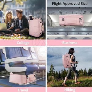 กระเป๋าเป้สะพายหลังที่ใส่สบาย สายสะพายปรับได้ แผงหลังระบายอากาศได้ดี เหมาะสำหรับการใช้งานเป็นเวลานานและการใช้งานประจำวัน - Product Image 6