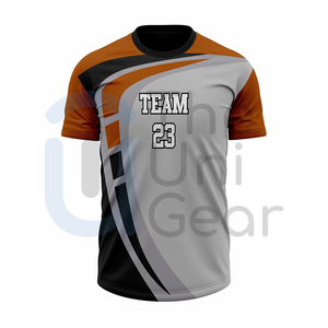 Venta al por mayor de camisetas de fútbol Fabricante OEM Kits de fútbol personalizados Ropa de equipo Uniformes deportivos de poliéster a granel Suministro directo de fábrica - Product Image 1