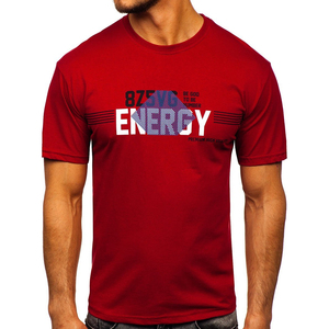 Camisetas de algodón 100% impresas personalizadas para hombres Gimnasio en blanco Jogging Diseñador Impreso Alternativas baratas disponibles - Product Image 1