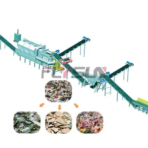 100 t/d municipal solid waste sorting machines city garbage sorting machine waste sorting machine