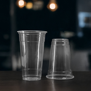 Venta al por mayor de vasos de plástico desechables de 95mm diseño de pared simple con tapas 16/20/24 oz vasos de PP para bebidas frías postres bebidas - Product Image 6