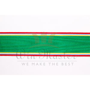 ริบบิ้นแบบสั่งทำสีเขียวและสีขาวสำหรับพิธีริบบิ้นแบบสั่งทำ - Product Image 4