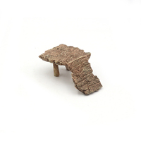 Petite rampe de bain de soleil en résine pour reptiles, caillou artificiel, grotte, plateforme de repos pour tortues, abri cachette pour aquarium, terrarium, aquascaping