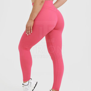 Leggings à faible MOQ pour la vente en ligne, haute qualité, nouveau design, leggings pour femmes, vêtements de fitness, leggings de yoga pour femmes - Product Image 2