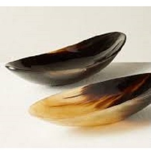 Top Products Cuerno Vajilla Cuencos Platos Respetuosos con el medio ambiente para servir y mezclar Cuenco Cuerno de buey genuino Palma Espuma Cuenco para afeitar - Product Image 1